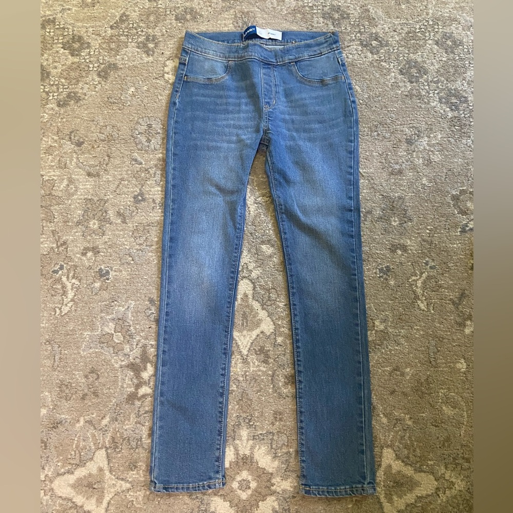Classic Blue Denim Girls Skinny Jeans